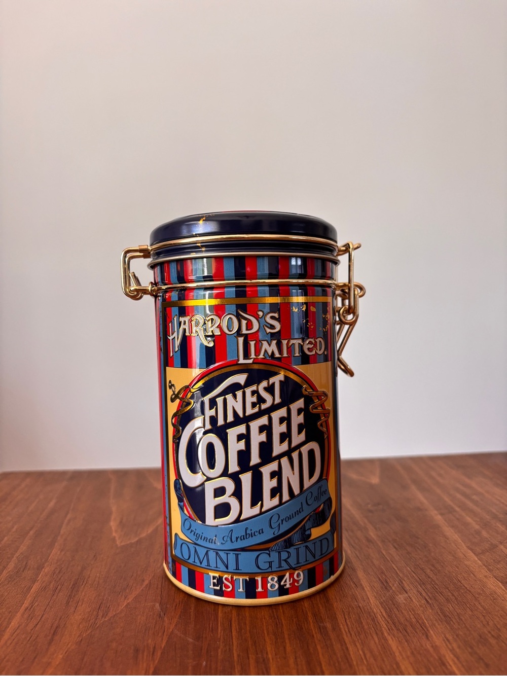 Harrod’s Limited Finest Coffee Blend Tin